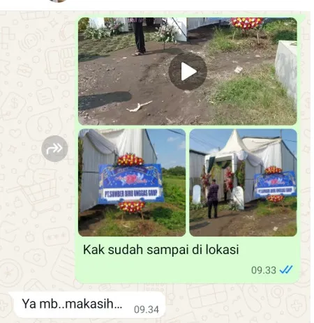 Pengiriman Karangan Bunga Karikil Mangkubumi
